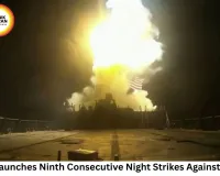 US Conducts Ninth Consecutive Night of Strikes on Iran as Regional Tensions Continue