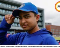 Vaibhav Suryavanshi Becomes India’s Youngest International Cricketer, Emotional Debut Overshadowed by England’s Record Chase