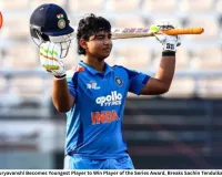 Vaibhav Suryavanshi Becomes Youngest Player to Win Player of the Series Award, Breaks Sachin Tendulkar's Record