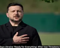 Zelenskyy Says Ukraine Ready for Everything After Iran Threatens Retaliation