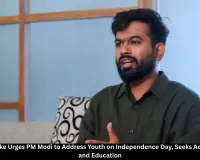 Abhijeet Dipke Urges PM Modi to Address Youth on Jobs, Education on Independence Day