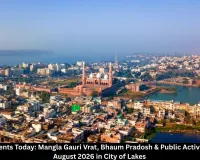 Bhopal Events Today 25 August 2026 | Mangla Gauri Vrat, Pradosh & City Activities