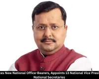BJP Announces New National Office-Bearers: Full List of Key Appointments