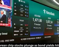  South Korean Chip Stocks Plunge as AI Spending Concerns Rise