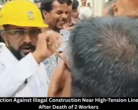 Bilaspur Bulldozer Action After 2 Workers Die Near 11 KV High-Tension Line