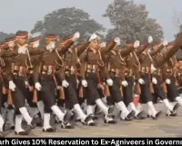 Chhattisgarh Gives 10% Job Reservation to Ex-Agniveers