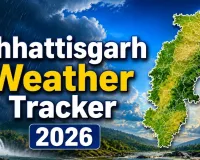 Chhattisgarh Weather Tracker 2026: Heavy Rain, Lightning Alert Across State