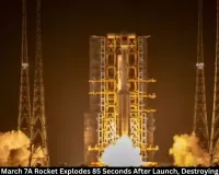 China Long March 7A Rocket Explodes 85 Seconds After Launch, ChinaSat 4B Destroyed