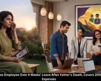 Company Gives Employee 4 Weeks’ Leave After Father’s Death, Pays 20% Medical Cost