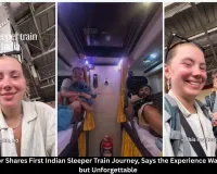 Danish Influencer Shares First Indian Sleeper Train Experience, Calls It Challenging Yet Unforgettable