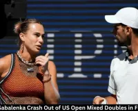 Djokovic-Sabalenka Out of US Open Mixed Doubles in First Match