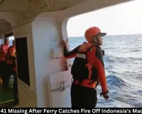 Five Dead, 41 Missing After Ferry Fire Off Indonesia's Madura Island