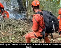 Brazil Helicopter Crash: Four Killed in Rio de Janeiro's Tijuca National Park