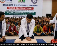 IMA, SNS Institutions Set Two Elite World Records in BLS Training, Child Safety Awareness