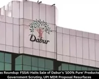 India Business News Today: Dabur Products Halted, Meta Summoned, UPI MDR Proposal Returns