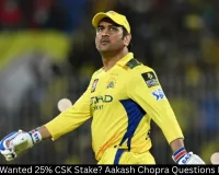 MS Dhoni Wanted 25% CSK Stake? Aakash Chopra Questions Report