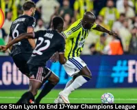 Fenerbahce Stun Lyon to End 17-Year Champions League Wait