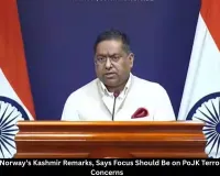 India Rejects Norway’s Kashmir Remarks, Raises PoJK Terror and Rights Concerns