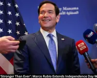 India-US Ties Stronger Than Ever, Marco Rubio Extends Independence Day Wishes