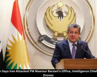 Iraqi Kurdistan Says Iran Attacked Masrour Barzani’s Office With Drones