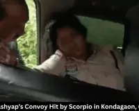 Kedar Kashyap Convoy Accident in Kondagaon, 6 Injured