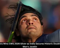 Neeraj Chopra Wins Silver, Yash Vir Singh Bronze as India Creates History with CWG 2026 Double Javelin Podium