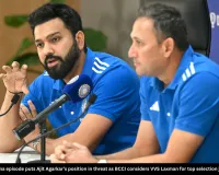 BCCI Weighs VVS Laxman as Ajit Agarkar's Successor: Report