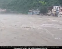 Alaknanda Above Danger Mark After Heavy Rain in Uttarakhand