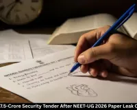 NTA Floats ₹7.5-Crore Security Tender After NEET-UG 2026 Paper Leak