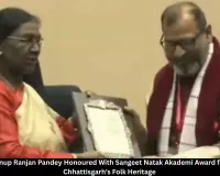 Padma Shri Anup Ranjan Pandey Gets Sangeet Natak Akademi Award
