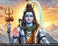 Panchang August 11, 2026: Tithi, Rahu Kaal, Shubh Muhurat and Choghadiya