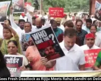 Parliament Deadlock Continues as Rijiju Meets Rahul Gandhi on Delimitation Bill