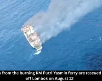 Bali–Lombok Ferry Fire: One Dead, 172 Passengers Rescued