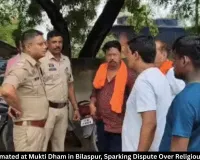 Bilaspur Pet Dog Cremation at Mukti Dham Sparks Dispute Over Religious Traditions