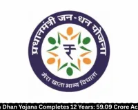 PM Jan Dhan Yojana Completes 12 Years With 59.09 Crore Accounts and ₹3.17 Lakh Crore Deposits