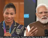 PM Modi Praises Lovlina Borgohain Over India Map Issue in Glasgow Restaurant