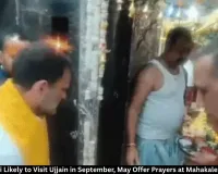 Rahul Gandhi Likely to Visit Ujjain in September, Mahakaleshwar Temple Visit Planned