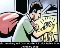 Raigarh Theft: ₹2.5 Lakh Jewellery and Cash Stolen From House, Shop
