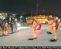 Raipur on High Alert Ahead of August 15, Over 800 Police Personnel Deployed