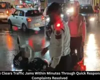 Raipur Police QRT Clears Traffic Jams in 5–8 Minutes, 88 Complaints Resolved
