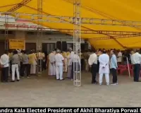 Rameshchandra Kala Elected Porwal Mahasabha President in Shamgarh