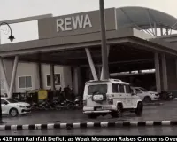Rewa Faces 415 mm Rainfall Deficit as Weak Monsoon Raises Concern for Kharif Crops