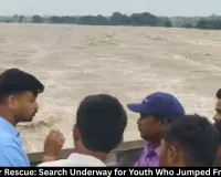 Rewa River Rescue: Search for Youth After Bridge Jump