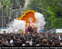 Eggs Allegedly Thrown at Ganesh Idol Procession in South Mumbai, FIR Registered; No Arrest Yet
