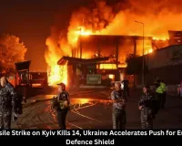 Russian Strike on Kyiv Kills 14 as Ukraine Pushes for European Missile Defence Shield
