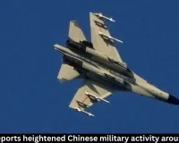 Taiwan Reports Heightened Chinese Military Activity