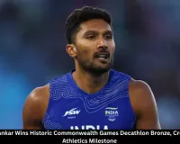 Tejaswin Shankar Wins Historic Commonwealth Games 2026 Decathlon Bronze for India