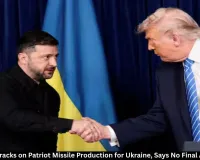 Trump Says US Has Not Approved Ukraine's Patriot Missile Production Yet