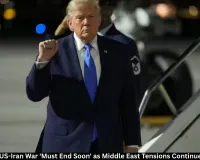 Trump Says US-Iran War Must End Soon as Middle East Tensions Continue
