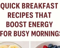 Quick and Healthy Monsoon Breakfast Ideas for Students: 5 Easy Recipes